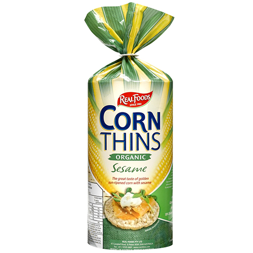 Corn Thins Organic Sesame