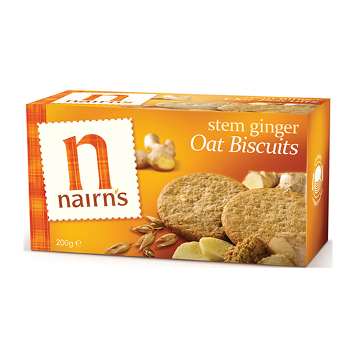 Nairns Oatcake Cookies Ginger