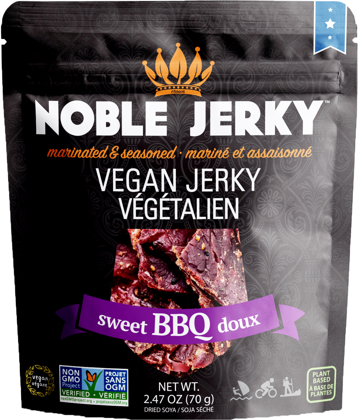 NOBLE jerky BBQ single - HQ